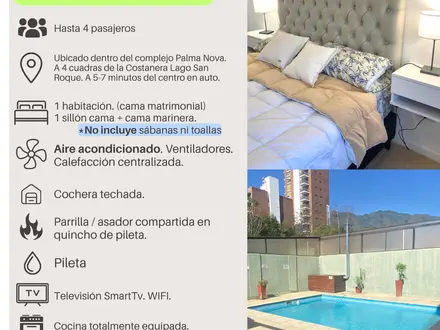 Alquiler temporario de departamento en Villa carlos paz