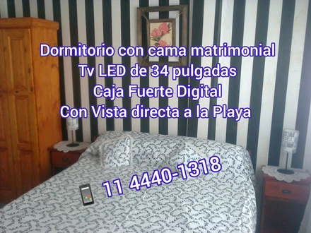 Alquiler temporario de departamento en Santa teresita