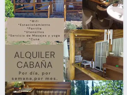 Alquiler temporario de cabaña en Los cocos