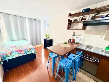 Arriendo temporario de departamento en Santiago centro
