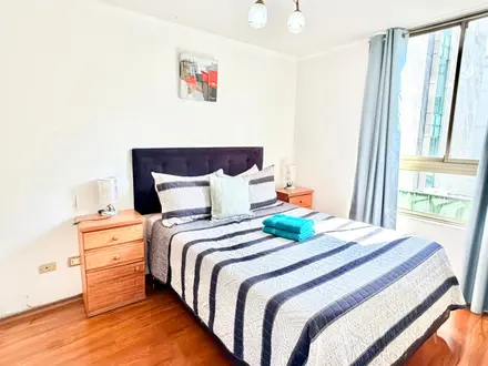 Arriendo temporario de departamento en Santiago centro