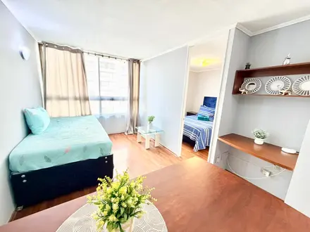 Arriendo temporario de departamento en Santiago centro