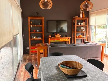 Living-comedor, Alquiler temporario de casa em Mar de las pampas