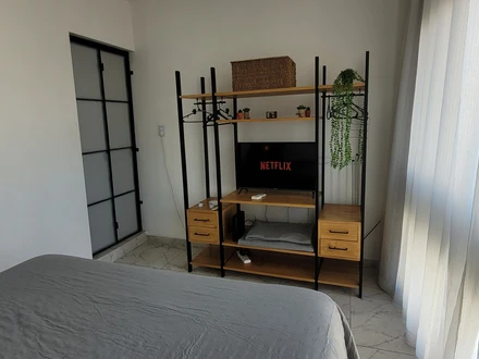 Habitaci&oacute;n con dos camas individuales o una cama matrimonial, Alquiler temporario de departamento en Ciudad autonoma de buenos aires