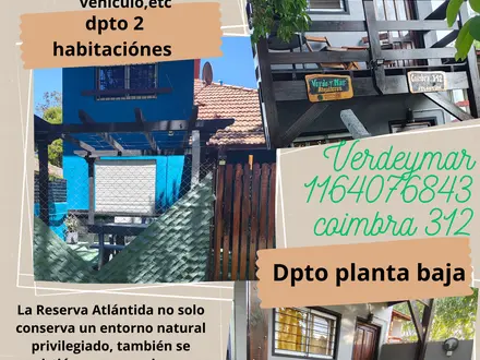 Alquiler temporario de apartamento em Atlantida  santa clara del mar