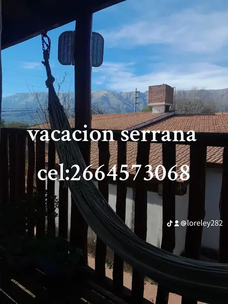 Alquiler temporario de apartamento em Merlo