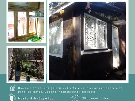 Alquiler temporario de cabana em Mar azul