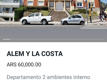 Alquiler temporario de apartamento em Mar del plata