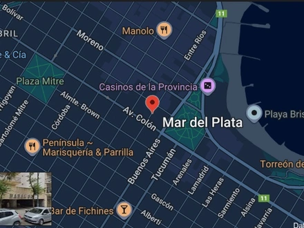 Alquiler temporario de departamento en Mar del plata