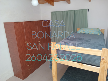 Alquiler temporario de casa en San rafael