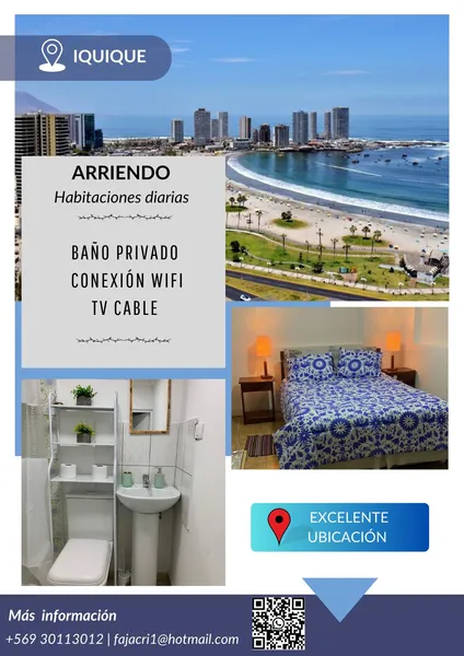 Arriendo temporario de apartamento em Iquique