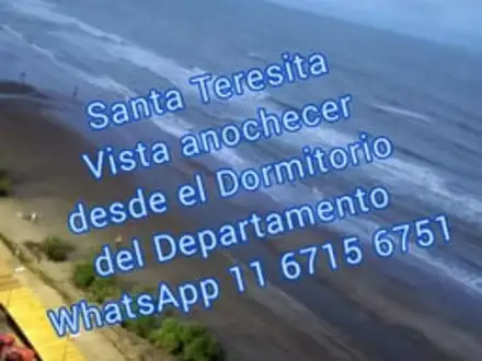 Alquiler temporario de apartamento em Santa teresita