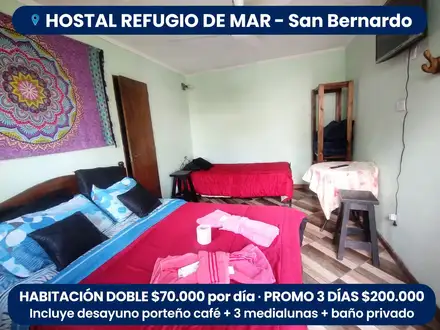 Alquiler temporario de hoster&iacute;a en San bernardo del tuyu