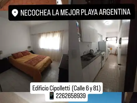 Alquiler temporario de apartamento em Necochea