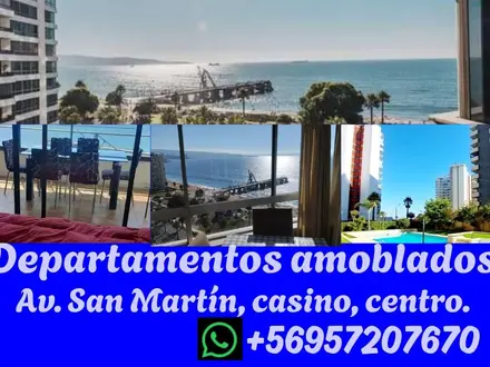 Arriendo temporario de apartamento em Viña del mar