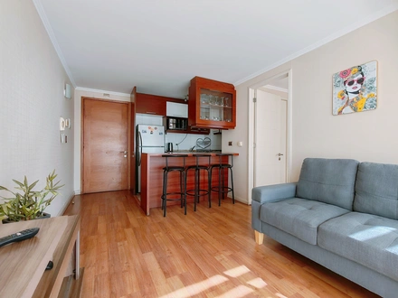 Arriendo temporario de departamento en 7 norte