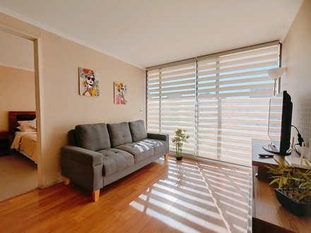 Arriendo temporario de departamento en 7 norte