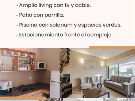 Alquiler temporario de apartamento em Pinamar