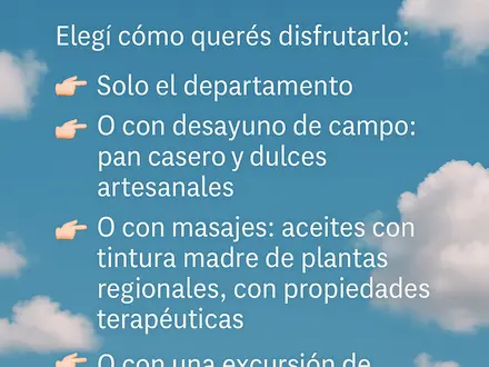 Alquiler temporario de casa em Mina clavero