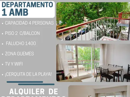 Alquiler temporario de apartamento em Mar del plata