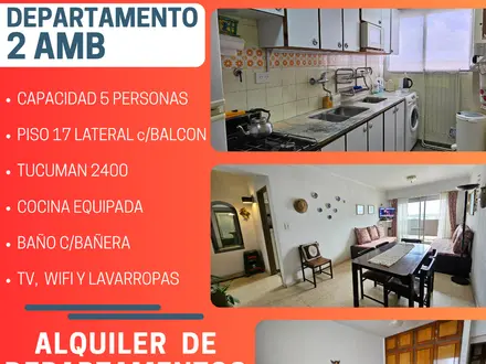Alquiler temporario de apartamento em Mar del plata
