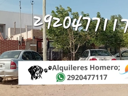Alquiler temporario de departamento en San antonio oeste
