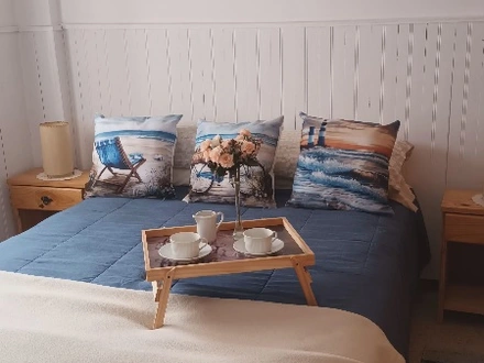 Dormitorio, Alquiler temporario de apartamento em Miramar