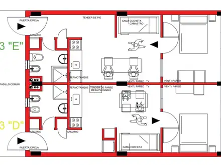 Alquiler temporario de apartamento em San bernardo del tuyu