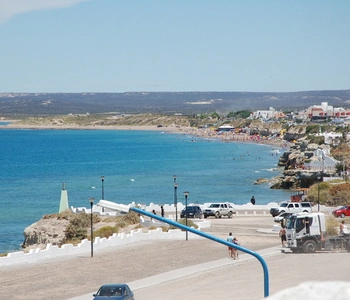 Vista desde el Departamento, Alquiler temporario de departamento en Las grutas