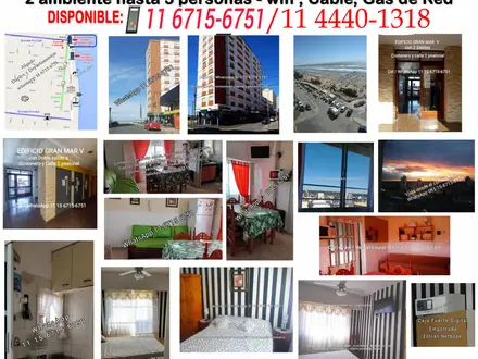 Alquiler temporario de apartamento em Santa teresita