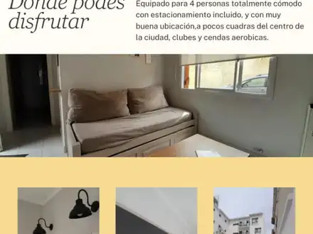 Alquiler temporario de apartamento em Tandil