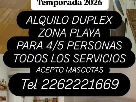 Alquiler temporario de casa em Necochea