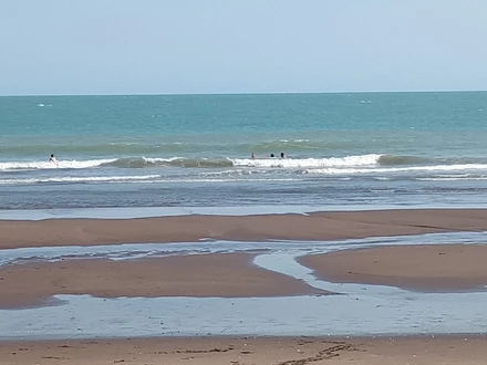 Canaletas de agua tibia, Alquiler temporario de caba&ntilde;a en Sauce grande, monte hermoso