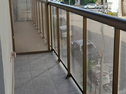 Vista balc&oacute;n, Alquiler temporario de departamento en Mar del plata