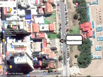 Alquiler temporario de departamento en San bernardo