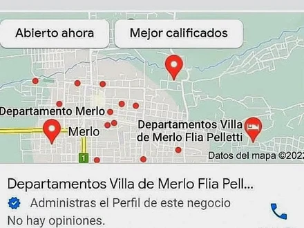 Alquiler temporario de departamento en Merlo