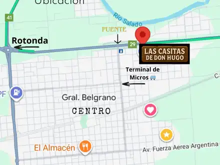 Alquiler temporario de casa en Gral. belgrano