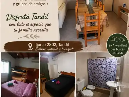 Alquiler temporario de caba&ntilde;a en Tandil