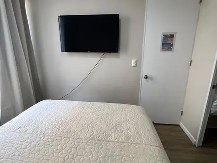 TV en la habitaci&oacute;n, Arriendo temporario de apart en Estaci&oacute;n central