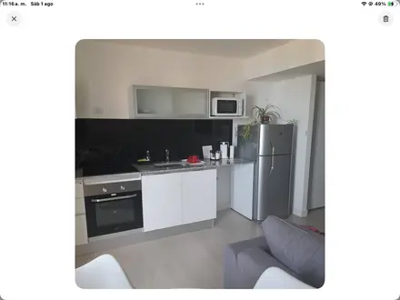 Cocina, Alquiler temporario de departamento en Mar del plata