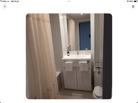 Ba&ntilde;o completo, Alquiler temporario de departamento en Mar del plata