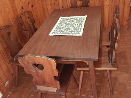 Comedor, Alquiler temporario de casa en Villa gral belgrano