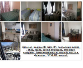 Arriendo temporario de departamento en La serena- coquimbo