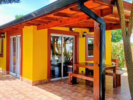 Alquiler temporario de caba&ntilde;a en La caleta-mar de cobo