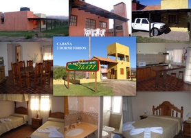 CABAÑAS DE 2 DORMITORIOS CON CAPACIDAD HASTA PARA 7 PERSONAS title=