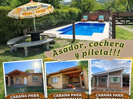 Alquiler temporario de caba&ntilde;a en La cumbre