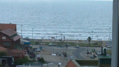 VISTA DESDE EL BALCON , Alquiler temporario de apartamento em Pinamar