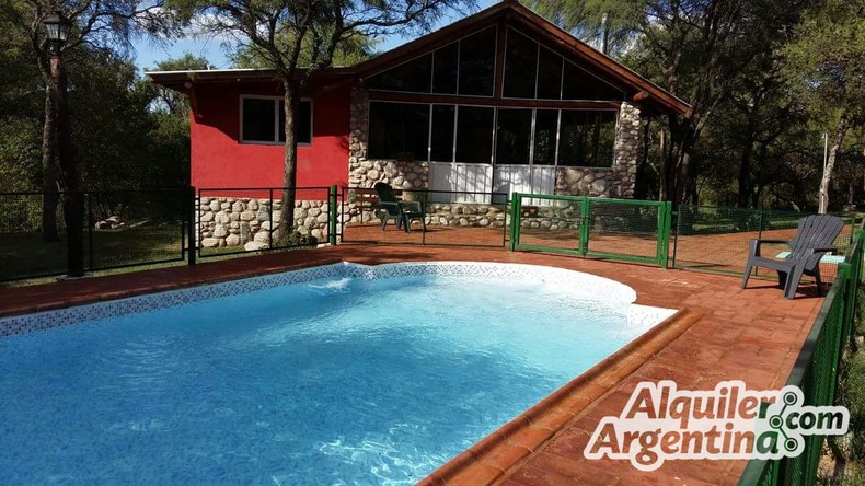 Alquiler temporario de cabaña en Villa de las rosas