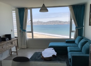 Arriendo temporario de departamento en Av mar