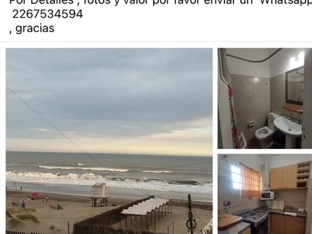 Alquiler temporario de apartamento em Villa gesell